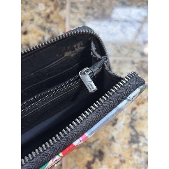 Loungefly Disney Tim Burton Nightmare Before Christmas Zip Around Card Wallet - Picture 13 of 16